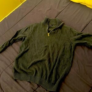 Navy Croft and Barrow pullover fleece